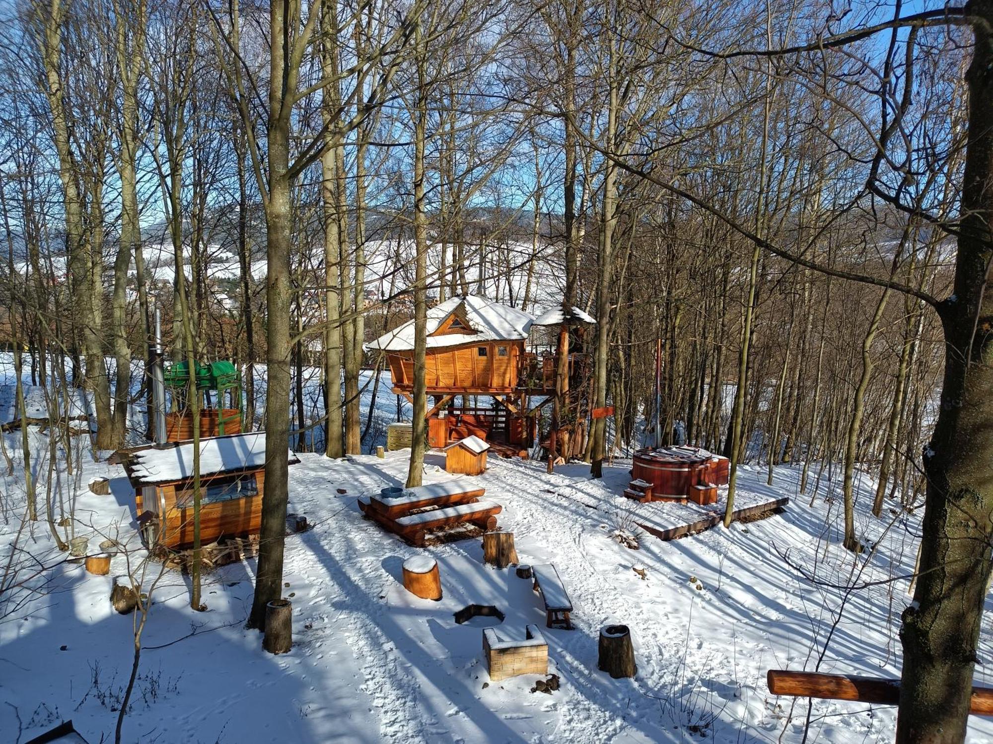 Treehous Sneznik S Wellness Hotel Dolní Morava Екстериор снимка